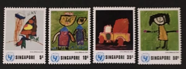 Singapore  Scott # 218-21 Mint Never Hinged