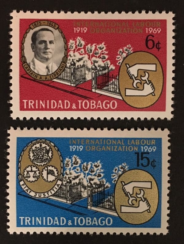 Trinidad & Tobago Scott # 160-61 Mint Never Hinged