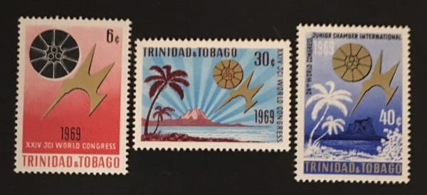 Trinidad & Tobago Scott # 173-75 Mint Never Hinged