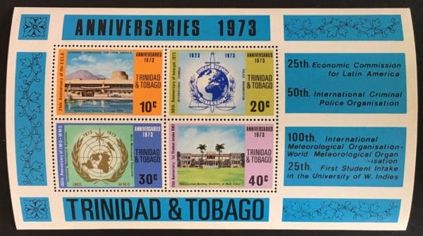 Trinidad & Tobago Scott # 234a Mint Never Hinged