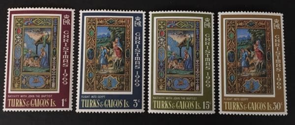 Turks & Caicos Scott                 # 196-99 Mint Never Hinged