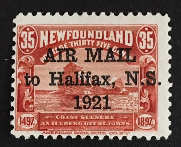 Newfoundland Scott # C-3 Mint Hinged