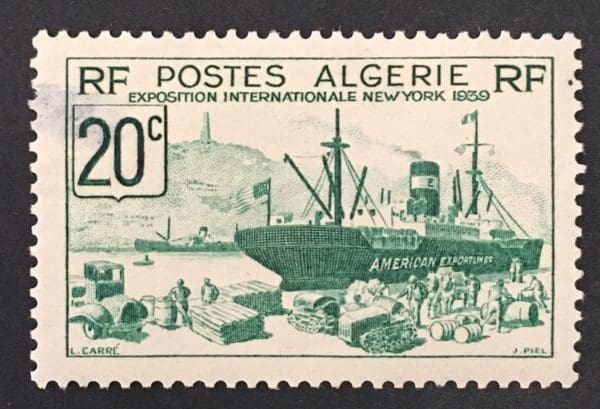 Algeria Scott # 126 Mint Hinged