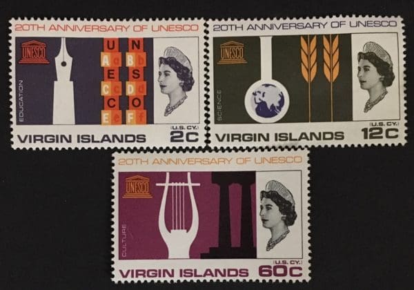 British Virgin Islands  Scott # 176-78 Mint Never Hinged