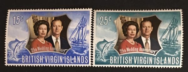 British Virgin Islands Scott # 241-42 Mint Never Hinged