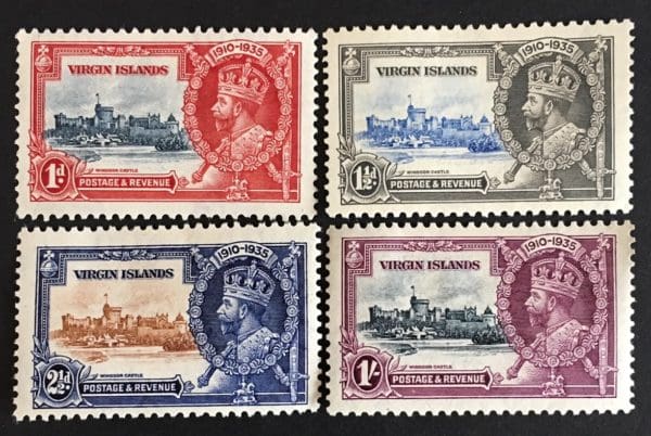 British Virgin Islands Scott # 69-72 Mint Hinged