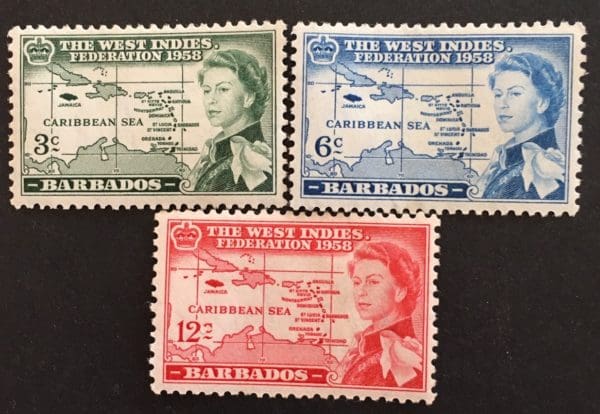 Barbados Scott # 248-50 Mint Never Hinged