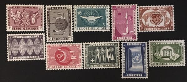 Belgium Scott # 516-25 Mint Never Hinged