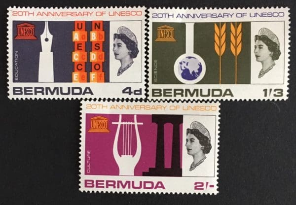 Bermuda Scott # 207-09 Mint Never Hinged