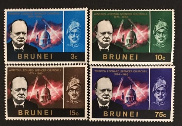 Brunei Scott #120-23 Mint Never Hinged