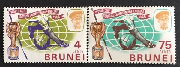 Brunei Scott # 124-25 Mint Never Hinged