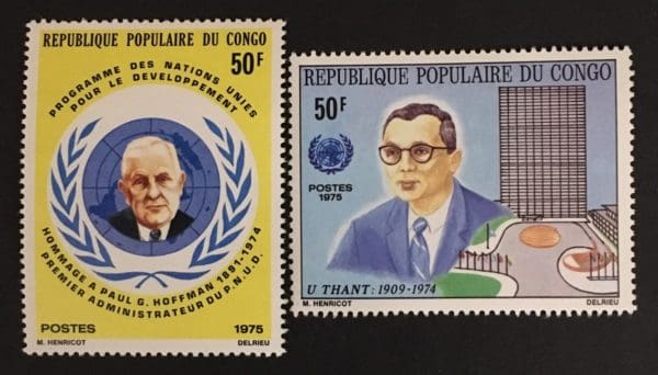 Congo Democratic Republic Scott # 319-20 Mint Never Hinged