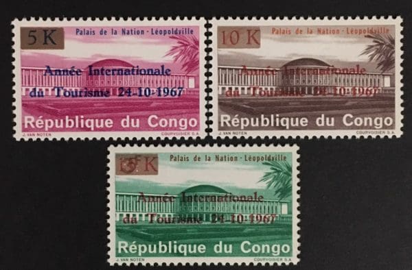 Congo Democratic Republic Scott # 609-11 Mint Never Hinged