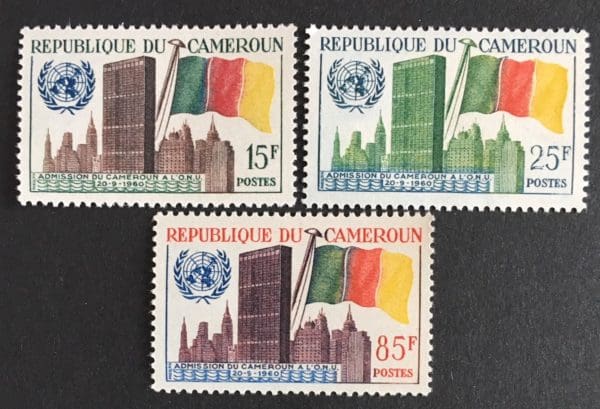 Cameroun Scott # 340-42 Mint Never Hinged