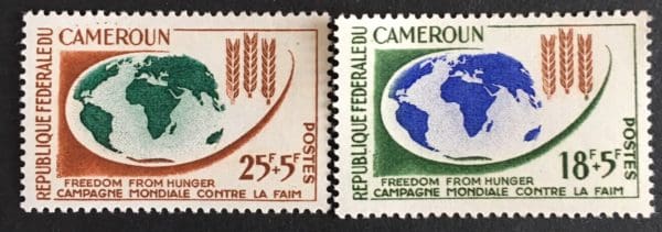 Cameroun Scott # B37-B38 Mint Never Hinged