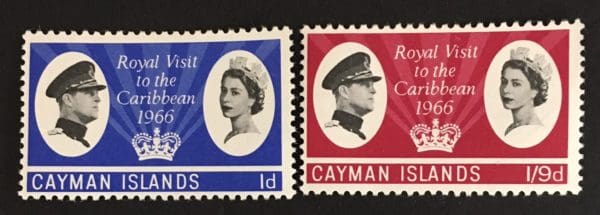 Cayman Islands Scott # 180-81 Mint Never Hinged