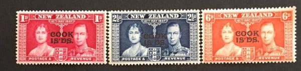 Cook Islands # 109-11 Mint Never Hinged