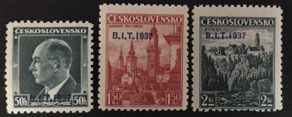 Czechoslovakia Scott # 236-38 Mint Never Hinged