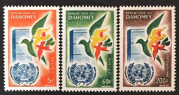 Dahomey Scott # 150-51//C-116  Mint Never Hinged