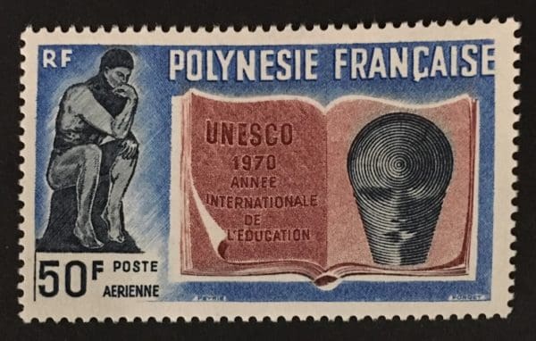 French Polynesia Scott # C-62  Mint Never Hinged