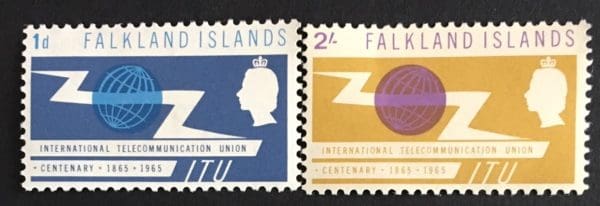 Falkland Islands Scott # 154-55  Mint Never Hinged