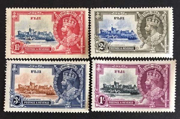 Fiji Islands Scott # 110-13 Mint Hinged