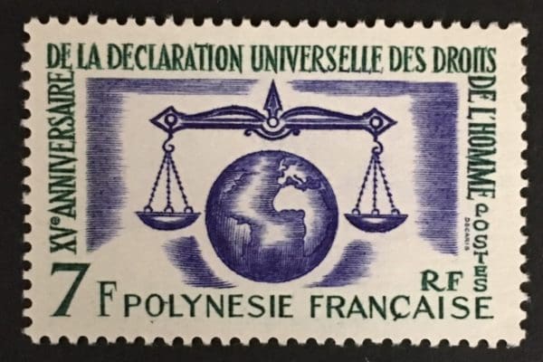 French Polynesia Scott # 206  Mint Never Hinged