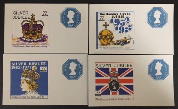 Great Britain Scott # Mint Souvenir Envelope Set of 4