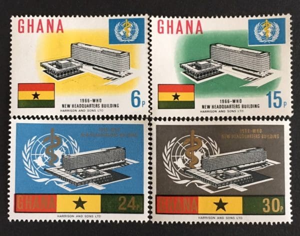 Ghana Scott # 247-50  Mint Never Hinged