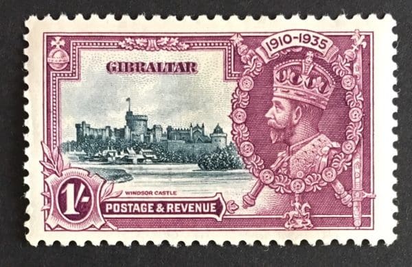 Gibraltar Scott # 103 Mint Hinged