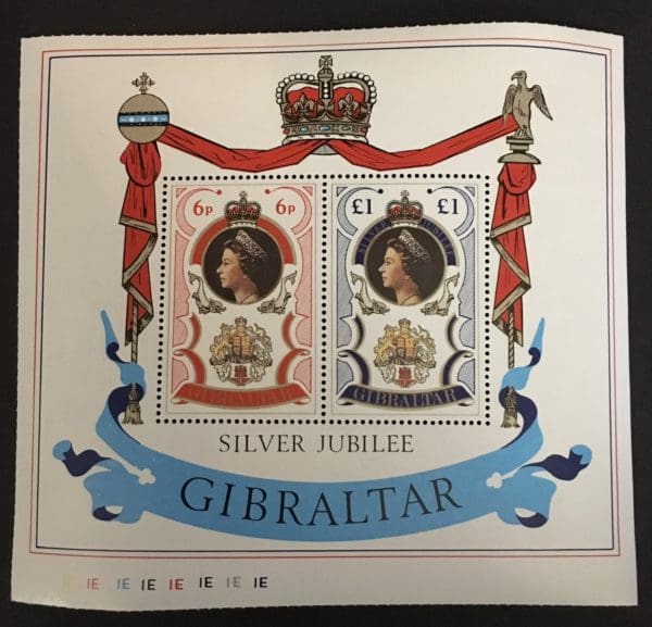 Gibraltar Scott # 339a Mint Never Hinged