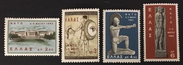 Greece Scott # 735-38 Mint Hinged