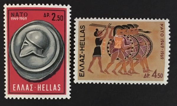 Greece Scott # 945-46 Mint Hinged