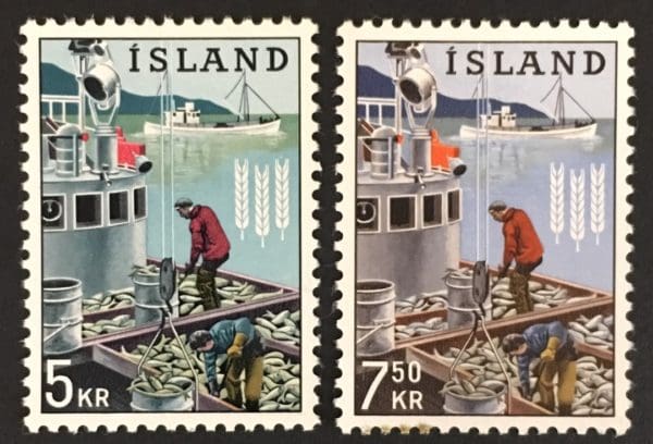 Iceland Scott # 354-55 Mint Never Hinged