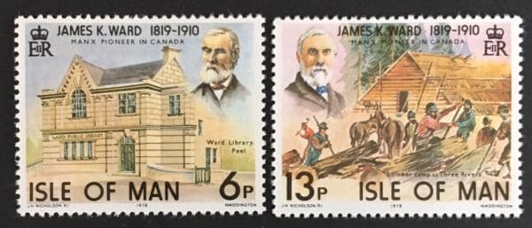 Isle of Man Scott # 137-38Mint Never Hinged