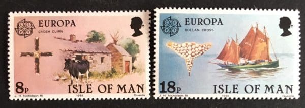 Isle of Man Scott # 191-92 Mint Never Hinged