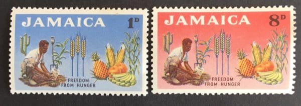 Jamaica Scott # 201-02 Mint  Never Hinged