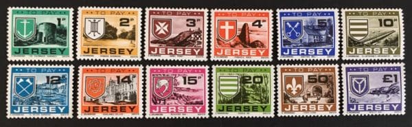 Jersey Scott # J21-J32 Mint Never Hinged