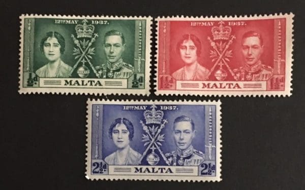 Malta # 188-90 Mint Hinged