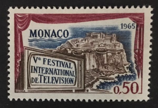 Monaco Scott # 597 Mint Never Hinged