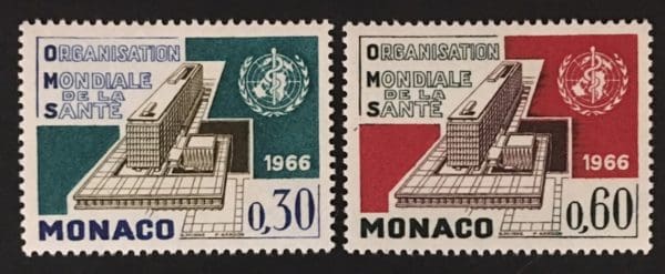 Monaco Scott # 646-47 Mint Never Hinged