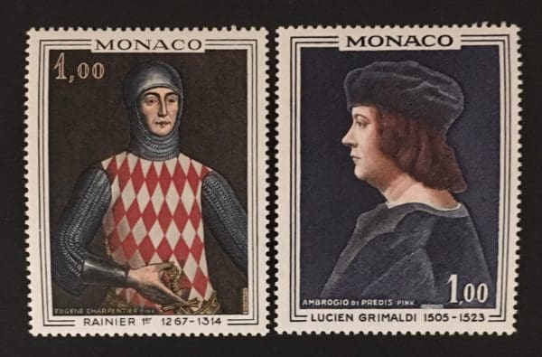 Monaco Scott # 674-72 Mint Never Hinged