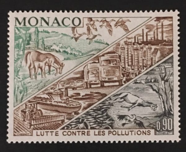 Monaco Scott # 827 Mint Never Hinged