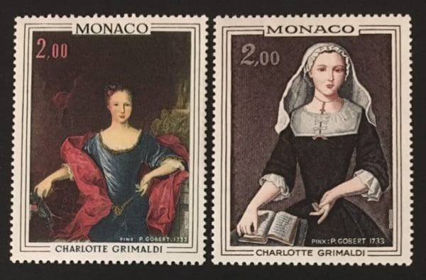 Monaco Scott # 892-93 Mint Never Hinged