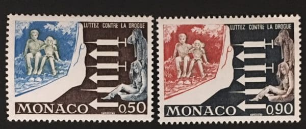 Monaco Scott # 897-98 Mint Never Hinged