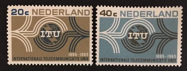 Netherlands Scott   # 436-37 Mint Never Hinged