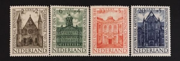 Netherlands Scott   # B185-88 Mint Hinged