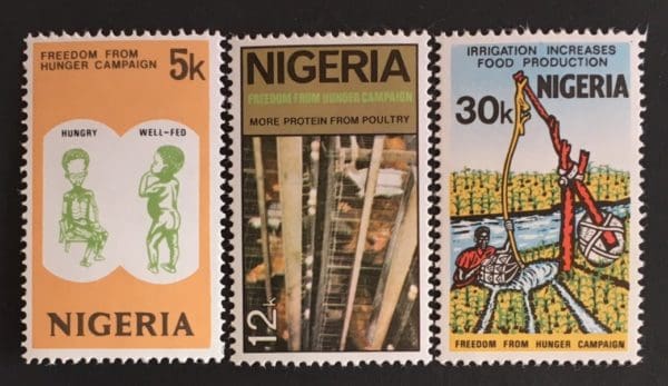 Nigeria  Scott # 324-26 Mint Never Hinged