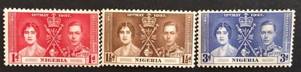 Nigeria # 50-52 Mint Never Hinged