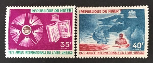 Niger Scott # 252-53 Mint Never Hinged